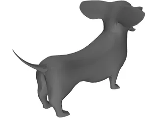 Dachshund 3D Model