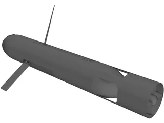 Unmanned Underwater Vehicle (UUV)  3D Model