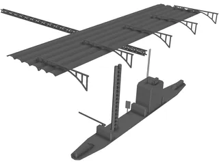 Tollgate 3D Model