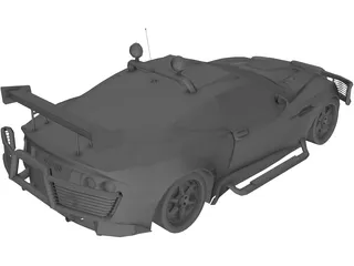 Aston Martin Road Warrior 3D Model