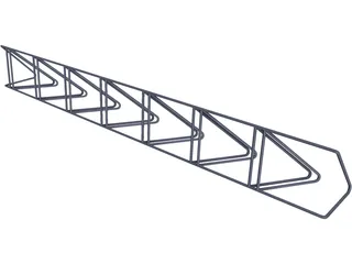 Bike Rack 3D Model