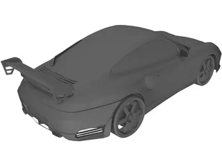 Porsche 911 [Tuned] 3D Model