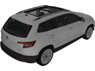 Skoda Karoq (2018) 3D Model