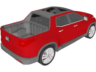 Fiat Toro 3D Model