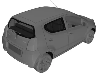 Suzuki Alto A-Star (2009) 3D Model