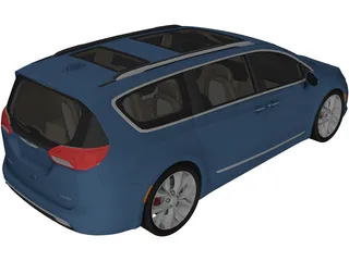 Chrysler Pacifica (2017) 3D Model