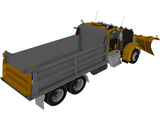 Kenworth Snow Plow 3D Model