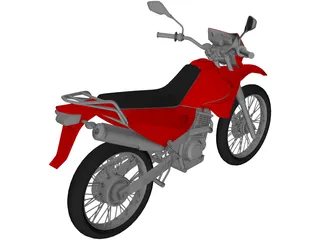 Yamaha XTZ 125 3D Model