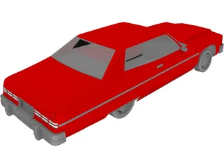 Chevrolet Caprice (1975) 3D Model