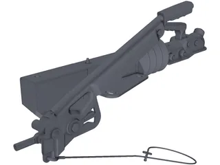 AL-KO AK-160 Breakes Lock 3D Model