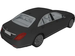 Mercedes-Benz S500 3D Model