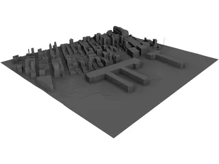 Hudson Yards 3D Model