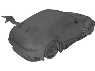 Nissan 350Z [Tuned] 3D Model