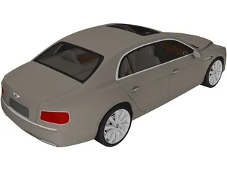 Bentley Continental Flying Spur (2014) 3D Model