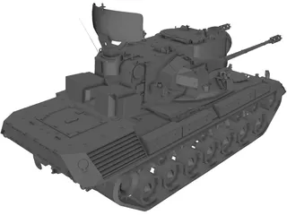 Gepard 3D Model