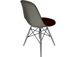 Eames DSW Chair 3D Model