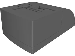 Smart Meter Sagecom 3D Model