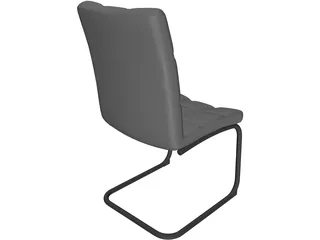 Soft Business Chair 3D Model