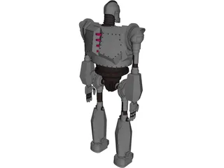 Iron Giant 3D Model