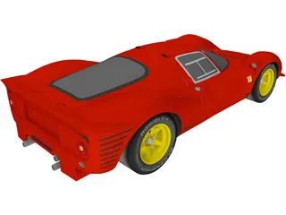Ferrari F330 P4 (1967) 3D Model