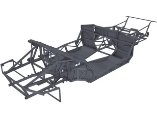 Lamborghini Diablo/Murcielago Kit-Car Chassis 3D Model