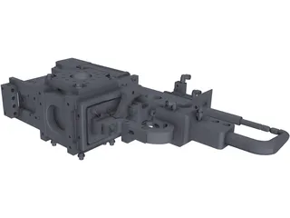 C-Spot Weld Gun 3D Model