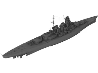 SMS Grosser Kurfurst 3D Model