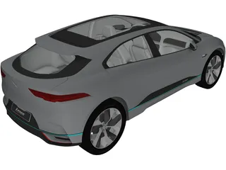 Jaguar I-Pace Concept 3D Model