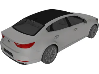 Kia Cadenza (2017) 3D Model