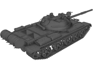 T-62A 3D Model