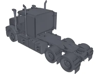 Mack Superliner 3D Model