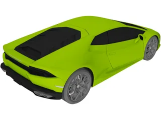 Lamborghini Huracan 3D Model