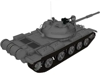 T62A 3D Model