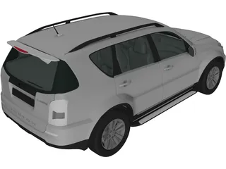 SsangYong Rexton 3D Model