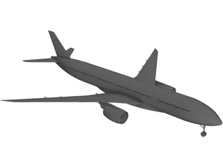Airbus A350-900 3D Model