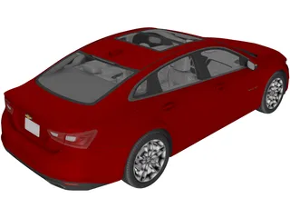 Chevrolet Malibu (2018) 3D Model