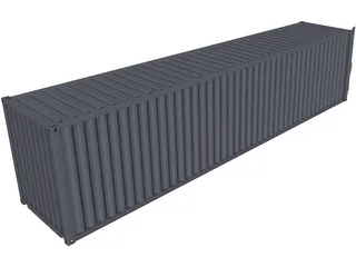 Container 40ft 3D Model