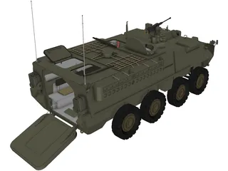 Stryker APC 3D Model