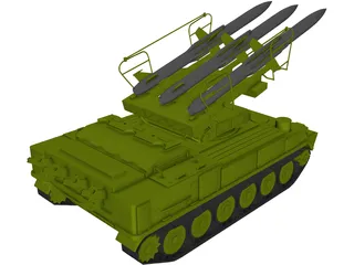 2K12 Kub 3D Model