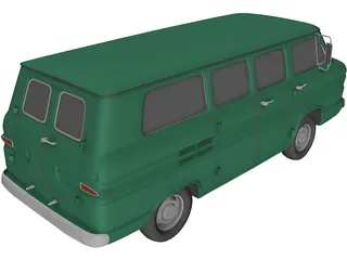 Chevrolet Corvair Greenbrier (1961) 3D Model