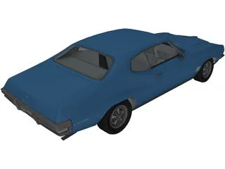 Pontiac Lemans (1971) 3D Model