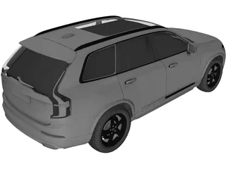 Volvo XC90 (2015) 3D Model