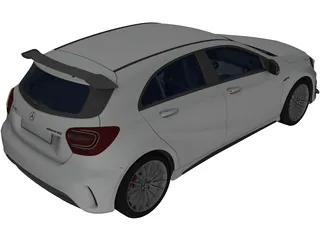 Mercedes-Benz A45 AMG 3D Model