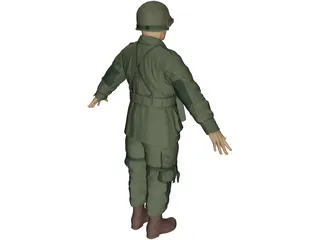 Soldier 3D Model