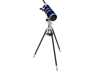 Electronic Telescope 3D Model