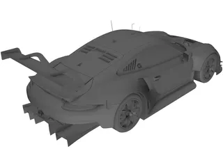 Porsche 911 RSR 3D Model