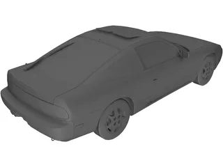 Nissan 240SX SE Fastback S13 (1991) 3D Model