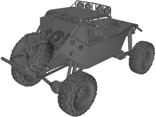 Dune Buggy 3D Model