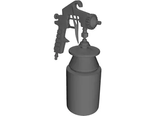 Spray Gun 3D Model