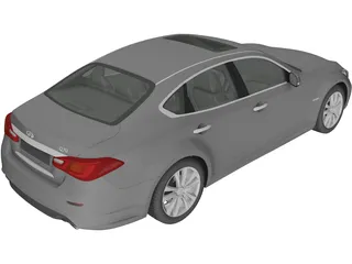 Infiniti Q70 (2015) 3D Model